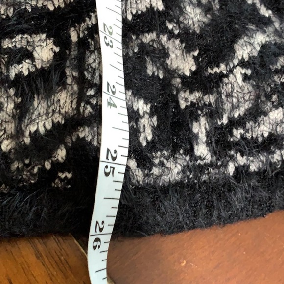 Chico's Eyelash-Trim Jacquard Pullover Sweater Womens Small - Picture 9 of 10